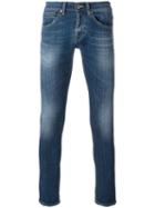 Dondup George Jeans, Men's, Size: 31, Blue, Cotton/spandex/elastane/polyester