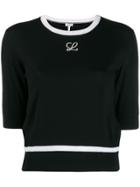 Loewe Branded Knit Jumper - Black