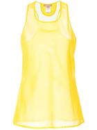 Nehera Sheer Tank Top - Yellow