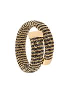 Carolina Bucci Lurex Thread Wrapped Bracelet - Yellow & Orange