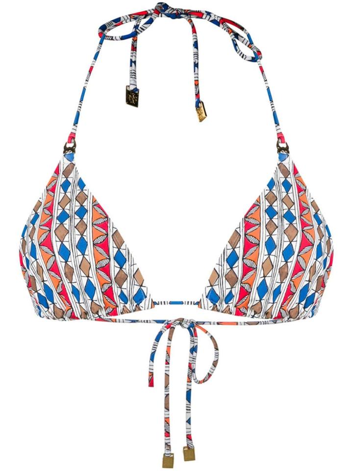 Tory Burch Gemini Link Bikini Top - White
