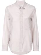Golden Goose Deluxe Brand Shirt With Pin Detail - Nude & Neutrals
