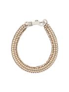 Christopher Kane Skinny Single Bolster Bracelet - Nude & Neutrals