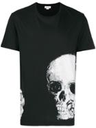 Alexander Mcqueen Skull Rose T-shirt - Black