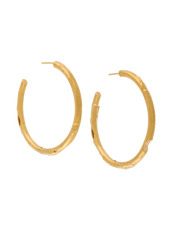 Alighieri No Lie Hoop Earrings - Metallic