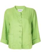 Chanel Pre-owned Long Sleeve Jacket - Green