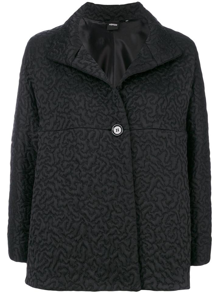 Aspesi Textured Jacket - Black