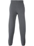 Emporio Armani Classic Track Pants, Men's, Size: 48, Grey, Virgin Wool