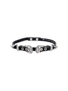 B-low The Belt Mini Double Buckle Choker - Black