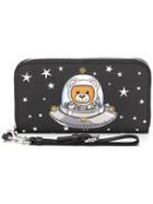 Moschino Space Teddy Wallet - Black