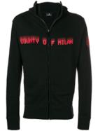 Marcelo Burlon County Of Milan Hooded Jacket - Black