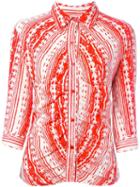 Walter Van Beirendonck Vintage Textured Graphic Print Shirt