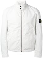 Stone Island - Banded Collar Cropped Jacket - Men - Polyamide/polyester - Xl, Grey, Polyamide/polyester