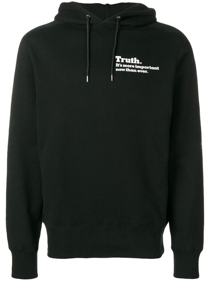 Sacai Truth Hoodie - Black