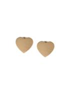 Irene Neuwirth 18kt Yellow Gold Heart Stud Earrings