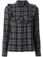 Maison Kitsuné Checked Shirt, Women's, Size: 40, Cotton