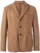 Barena Notched Lapel Blazer, Men's, Size: 52, Nude/neutrals, Cotton/viscose/virgin Wool