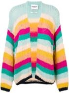 Essentiel Antwerp Knit Rainbow Striped Cardigan - Multicolour