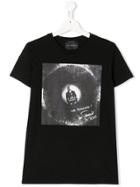 John Richmond Junior Teen Printed T-shirt - Black