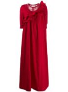 Undercover Long-length Ruffle Dress - Red