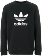 Adidas Adidas Originals Logo Print Sweatshirt - Black