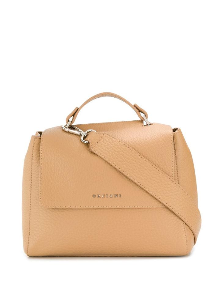 Orciani Sveva Soft M Tote Bag - Neutrals