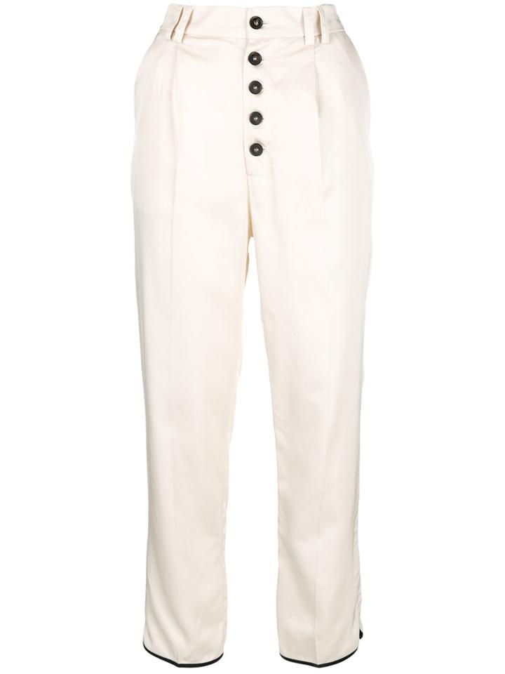 Chloe Stora Pablo Trousers - Nude & Neutrals