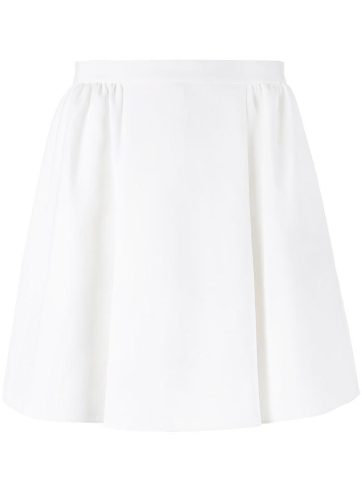 Red Valentino - Wrap Skirt - Women - Cotton/polyester/acetate/viscose - 40, White, Cotton/polyester/acetate/viscose