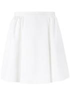 Red Valentino - Wrap Skirt - Women - Cotton/polyester/acetate/viscose - 40, White, Cotton/polyester/acetate/viscose