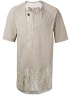 Ziggy Chen - Oversized T-shirt - Men - Cotton - 52, Nude/neutrals, Cotton