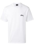 Stussy - 'surfman' Check T-shirt - Men - Cotton - S, White, Cotton