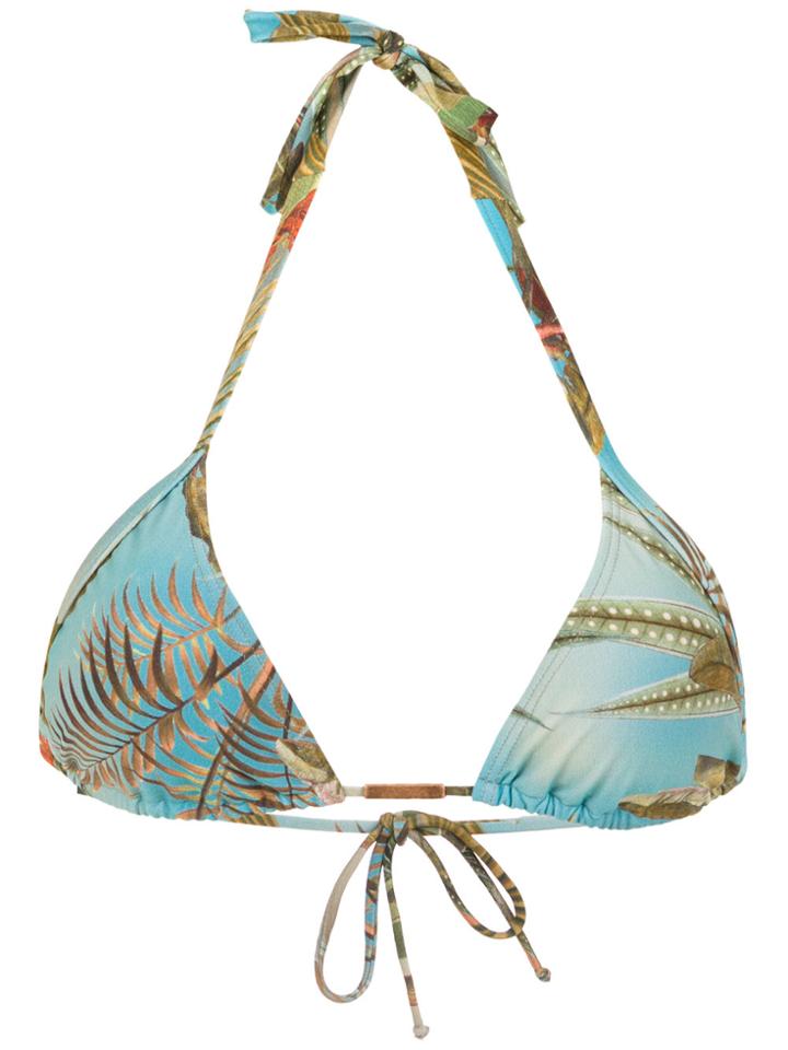 Lygia & Nanny Busto Kuta Estampado - Blue