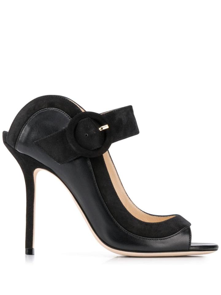 Jimmy Choo Hutch 100 Sandals - Black