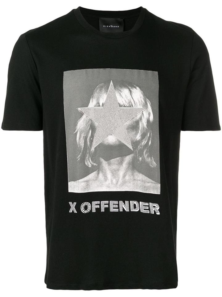 John Richmond X Offender T-shirt - Black