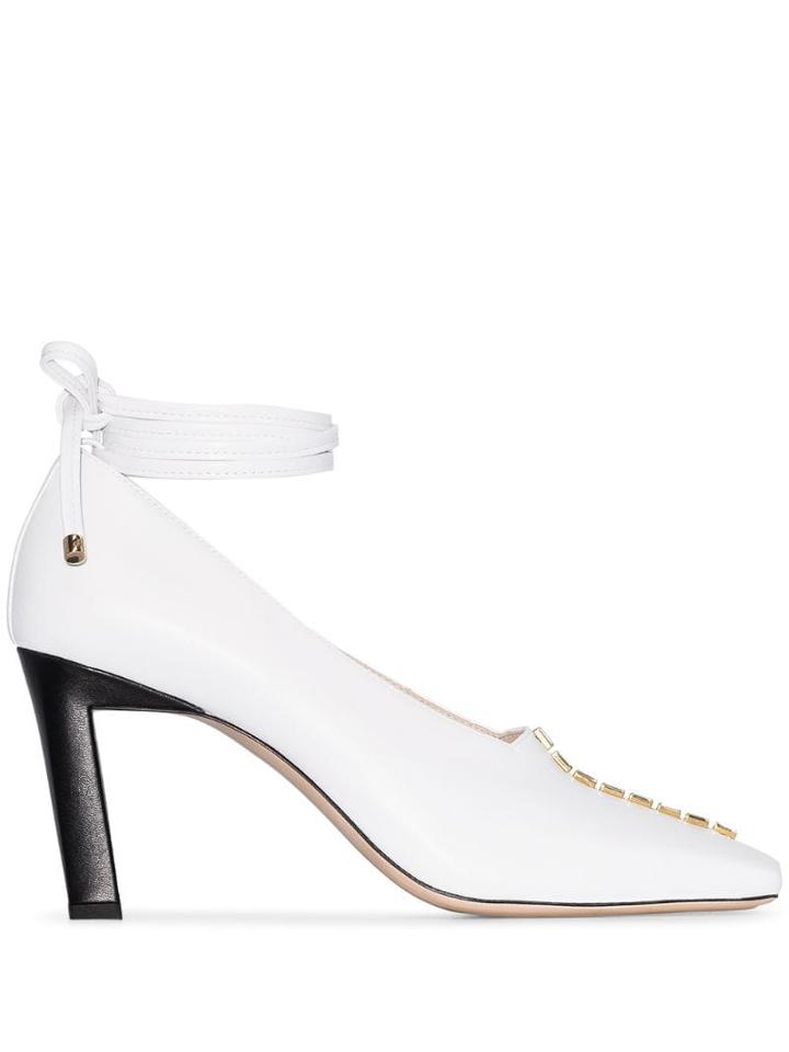 Wandler Isa 85mm Pumps - White