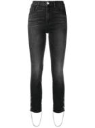 3x1 Chain Skinny Jeans - Black