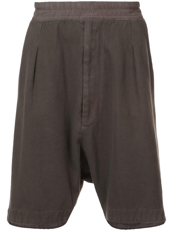 The Viridi-anne Drop Crotch Shorts - Green