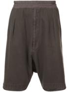 The Viridi-anne Drop Crotch Shorts - Green