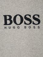 Boss Kids Embroidered Logo Sweater - Grey
