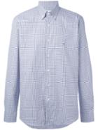 Etro - Checked Shirt - Men - Cotton - 40, Blue, Cotton