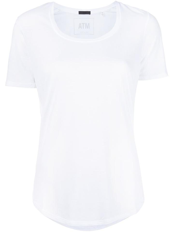 Atm Anthony Thomas Melillo Modal Sweetheart Tee - White