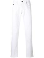 Emporio Armani - Slim Fit Jeans - Men - Cotton/spandex/elastane - 31, White, Cotton/spandex/elastane