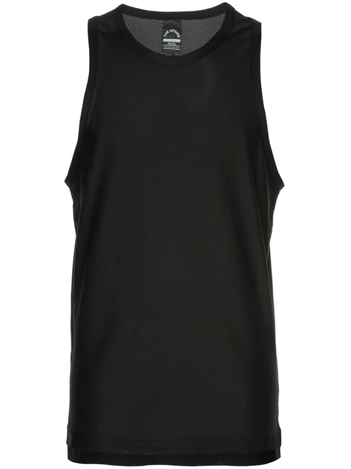 The Upside Round Neck Tank Top - Black