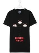 Woolrich Kids Teen Game Print T-shirt - Black