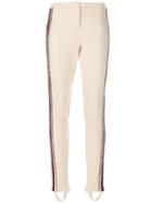 Gucci Technical Jersey Stirrup Legging With Crystals - Nude & Neutrals
