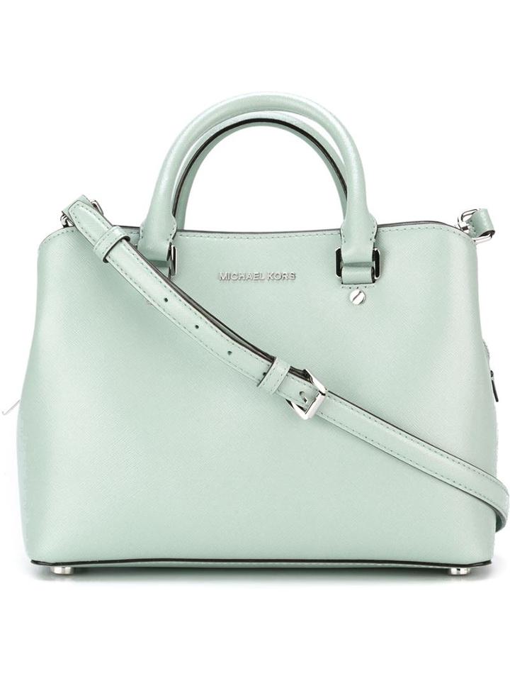 Michael Michael Kors Medium 'savannah' Tote, Women's, Green