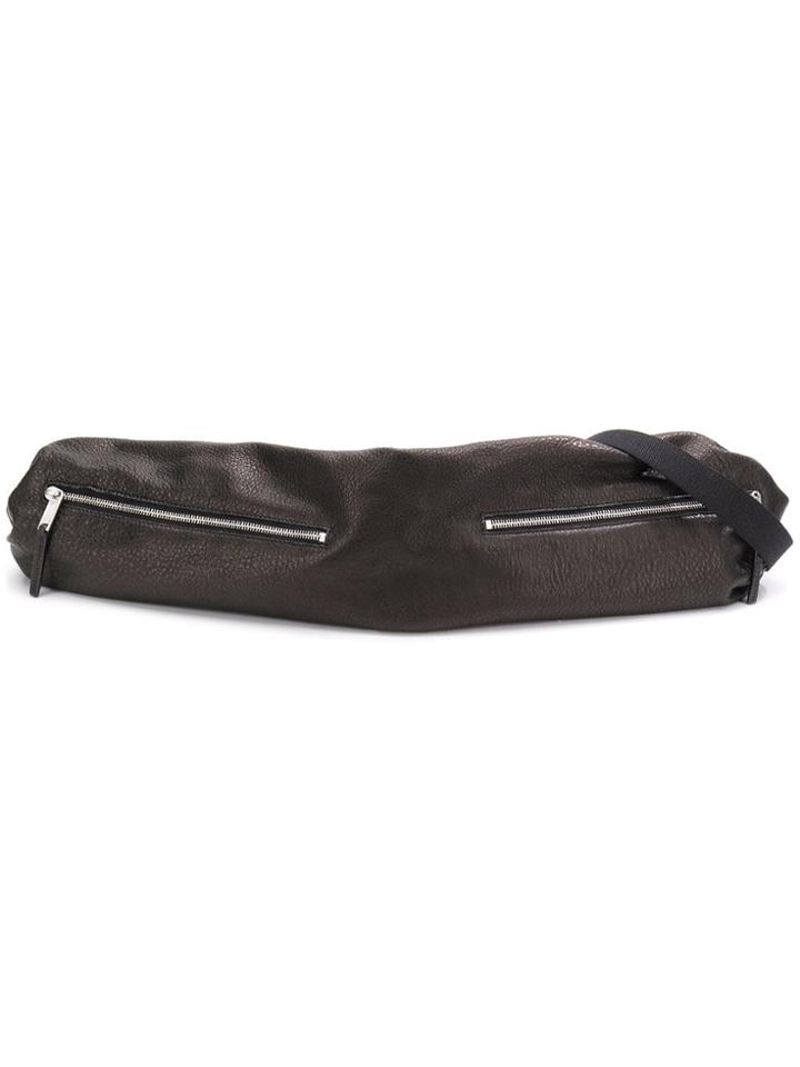 Rick Owens Rick Owens Ro18f4464lmg 09 Black Leather/fur/exotic