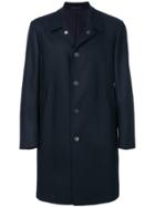 The Gigi Single-breasted Coat - Blue