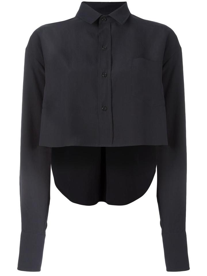 Société Anonyme 'sleeve' Shirt, Women's, Blue, Silk