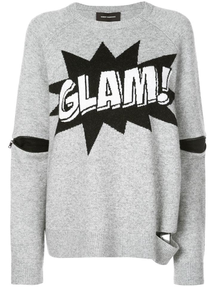 Robert Rodriguez Glam Jumper - Grey